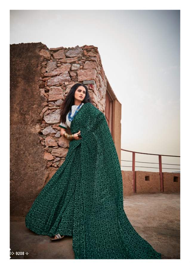 Kashvi Saheli Fancy Party Wear Georgette Printed Designer Saree Collection